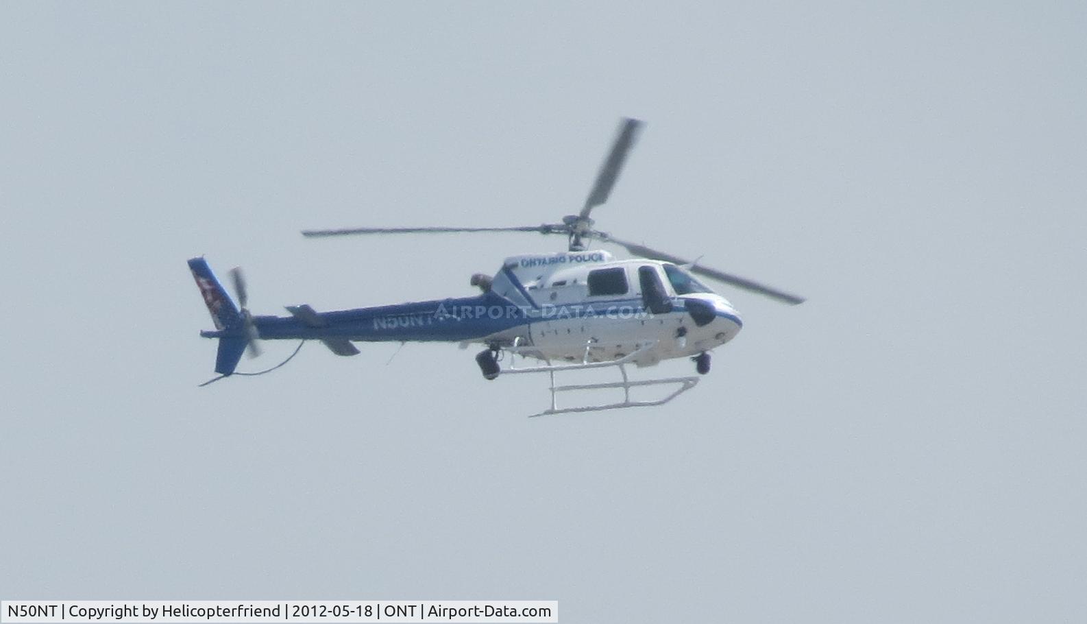 N50NT, 2011 Eurocopter AS-350B-2 Ecureuil Ecureuil C/N 7169, Orbiting north of runways 26