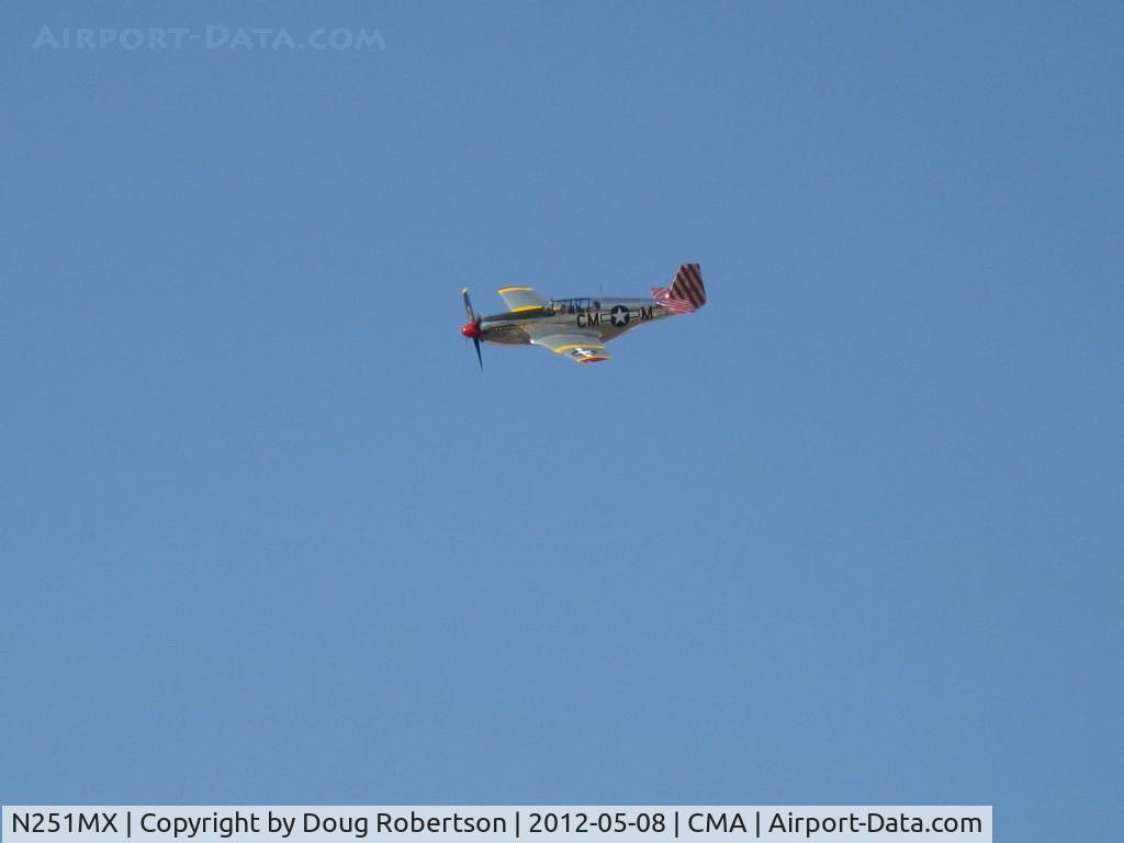 N251MX, 1943 North American P-51C-10 Mustang C/N 103-22730, 1943 North American TP-51C-10 MUSTANG 'Betty Jane', Packard Liberty/RR V-1650 1,380 Hp, World's SOLE REMAINING EXAMPLE buzzing field at speed before landing with paid passenger. Limited class