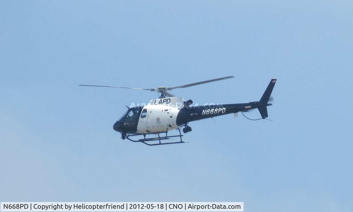 N668PD, 2009 Aerospatiale AS-350B-2 Ecureuil C/N 4654, Headed west north of the airport
