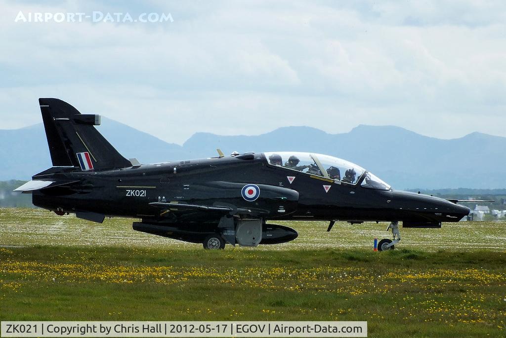 ZK021, 2009 BAe Systems Hawk T2 C/N RT012/1250, IV(Reserve) Squadron