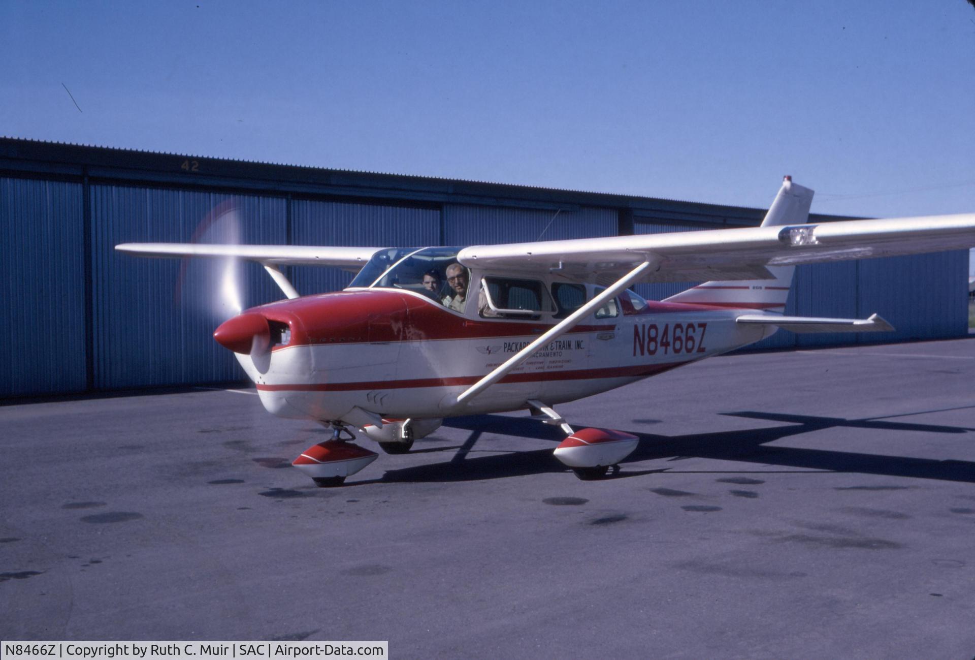 N8466Z, 1963 Cessna 210-5(205) C/N 2050466, Logan N. Muir, Pilot; ; 1965