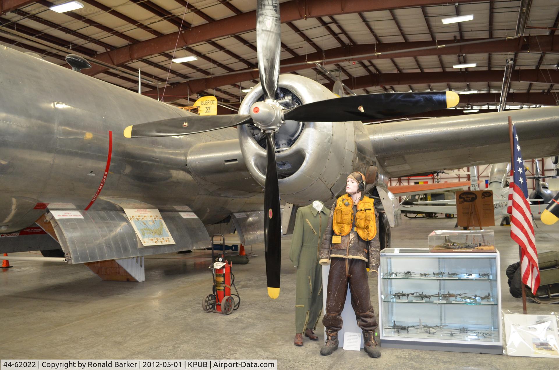 44-62022, Boeing B-29 Superfortess C/N 11499, Weisbrod Museum Pueblo