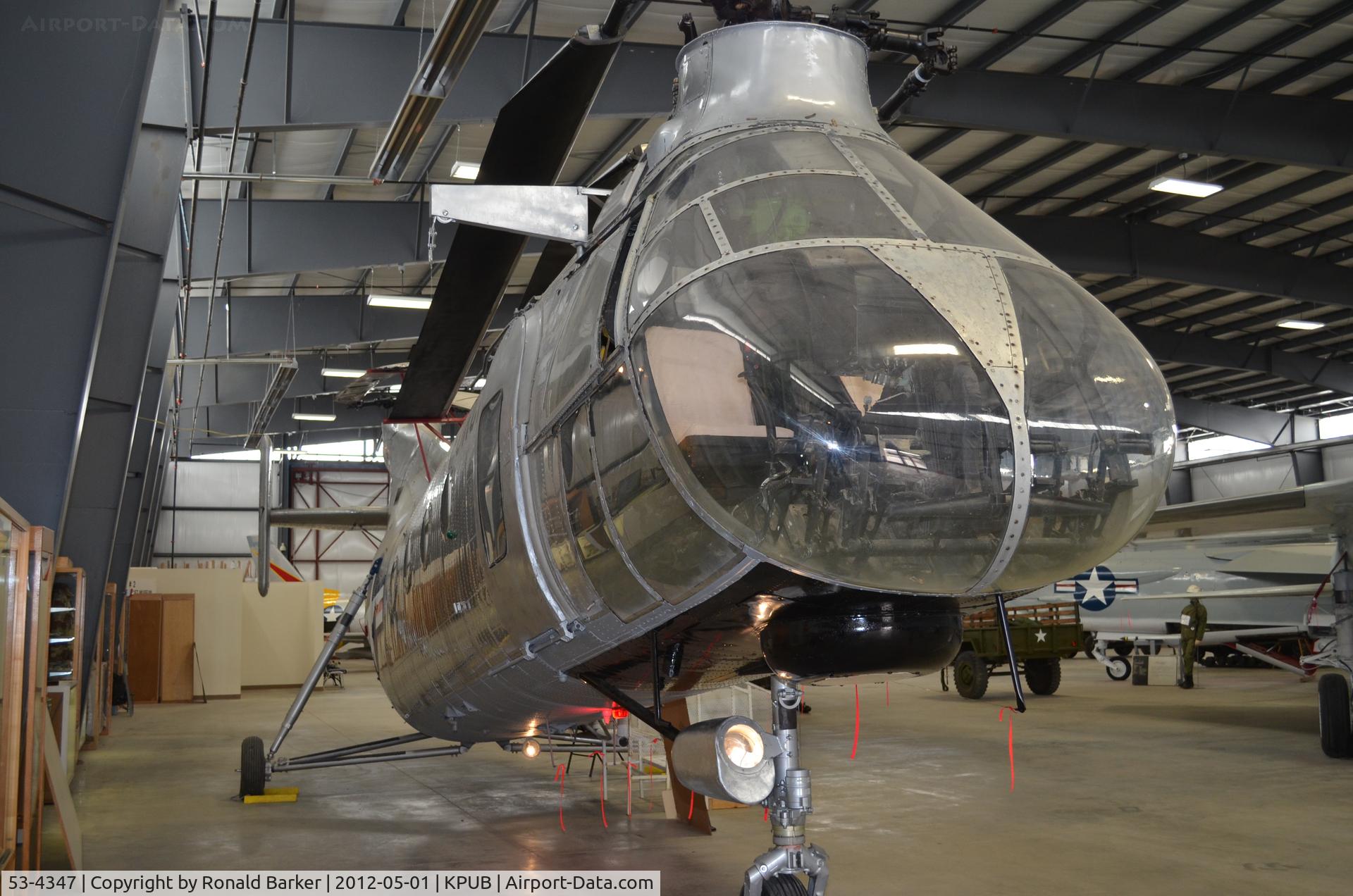 53-4347, 1953 Piasecki CH-21B Workhorse C/N B.97, Weisbrod Museum Pueblo
