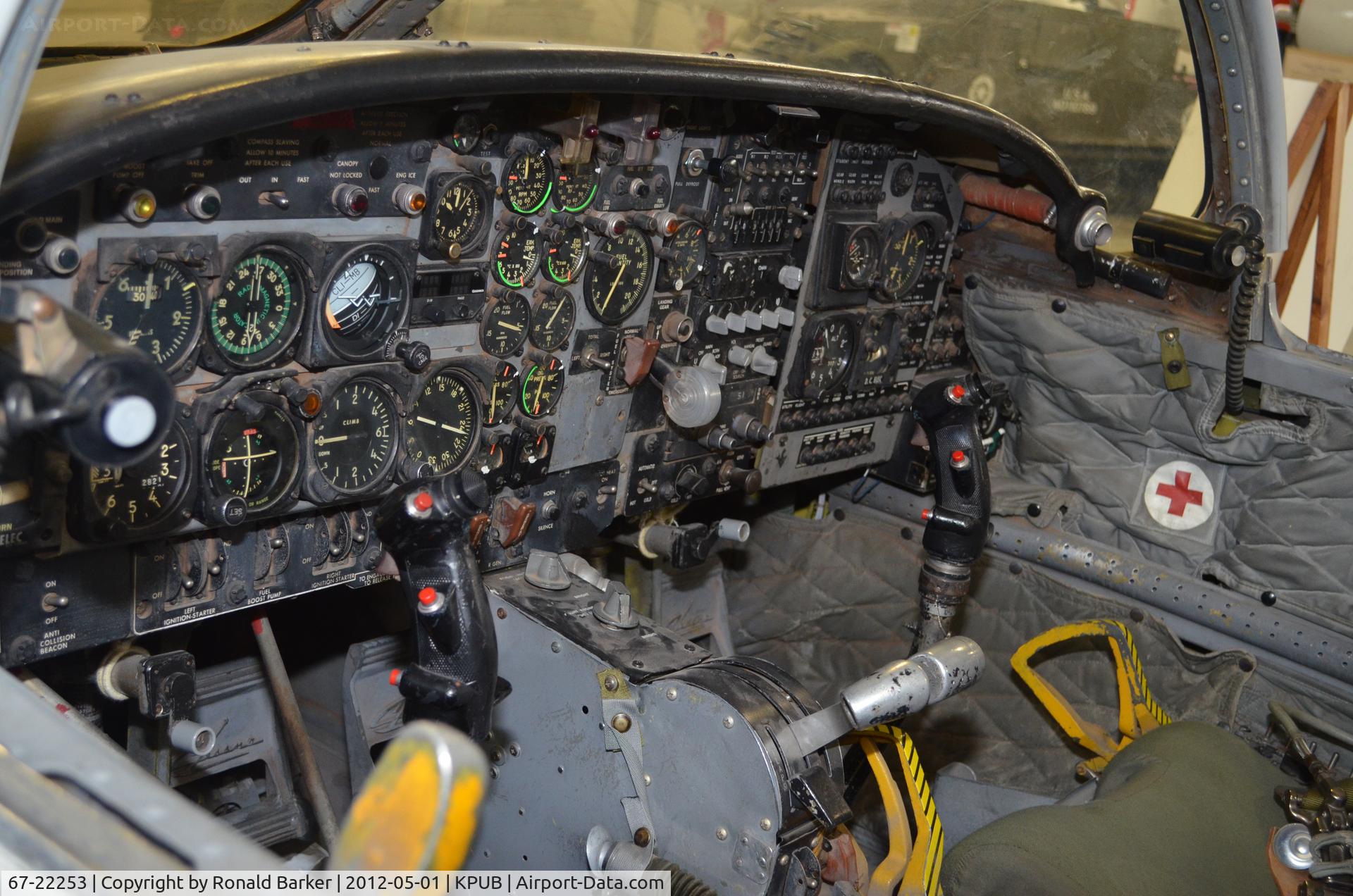 67-22253, 1967 Cessna T-37B Tweety Bird C/N 41062, Weisbrod Museum Pueblo