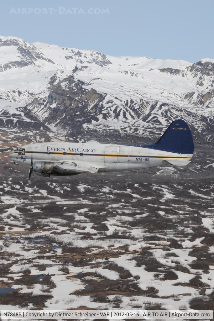 N7848B, 1942 Curtiss C-46R Commando C/N 273, Everts Air Cargo Curtiss C46