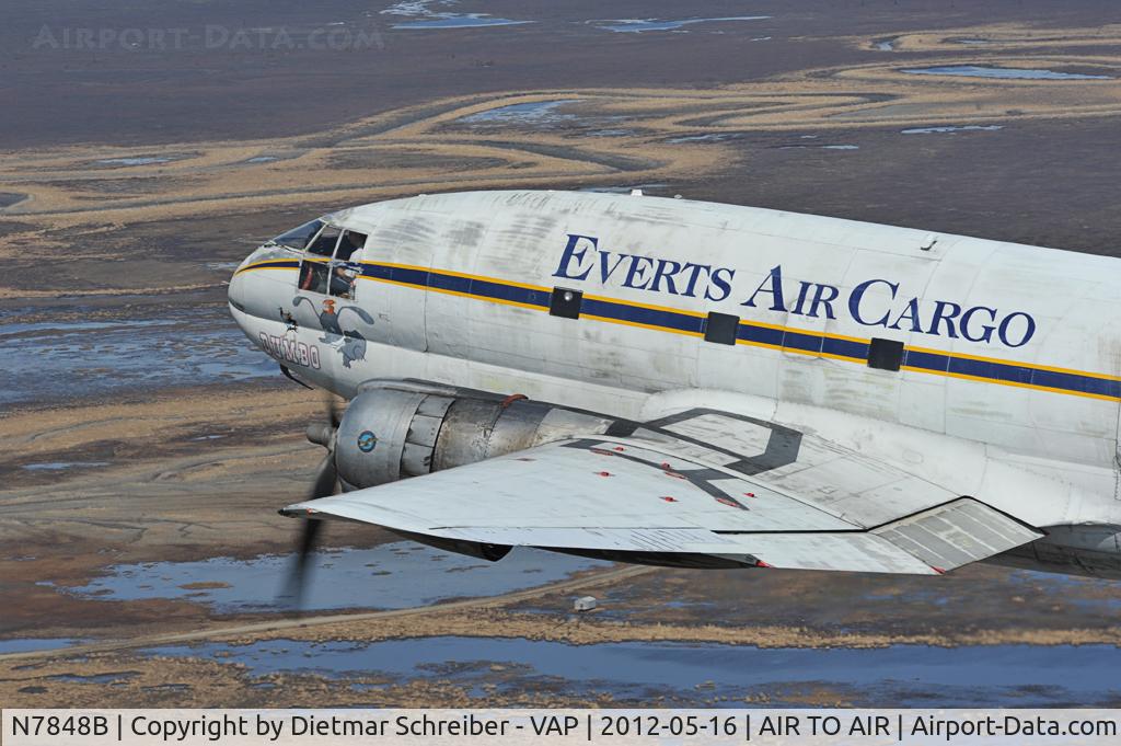 N7848B, 1942 Curtiss C-46R Commando C/N 273, Everts Air Cargo Curtiss C46