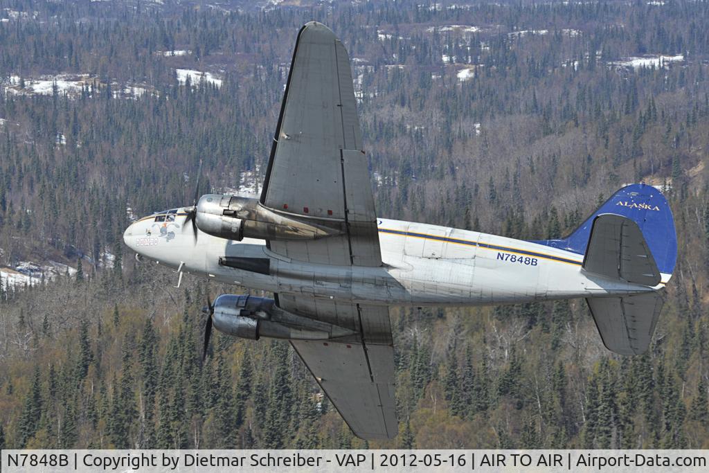 N7848B, 1942 Curtiss C-46R Commando C/N 273, Everts Air Cargo Curtiss C46