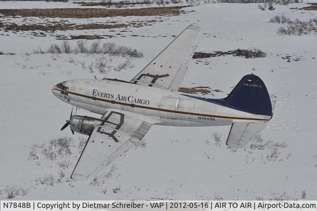 N7848B, 1942 Curtiss C-46R Commando C/N 273, Everts Air Cargo Curtiss C46