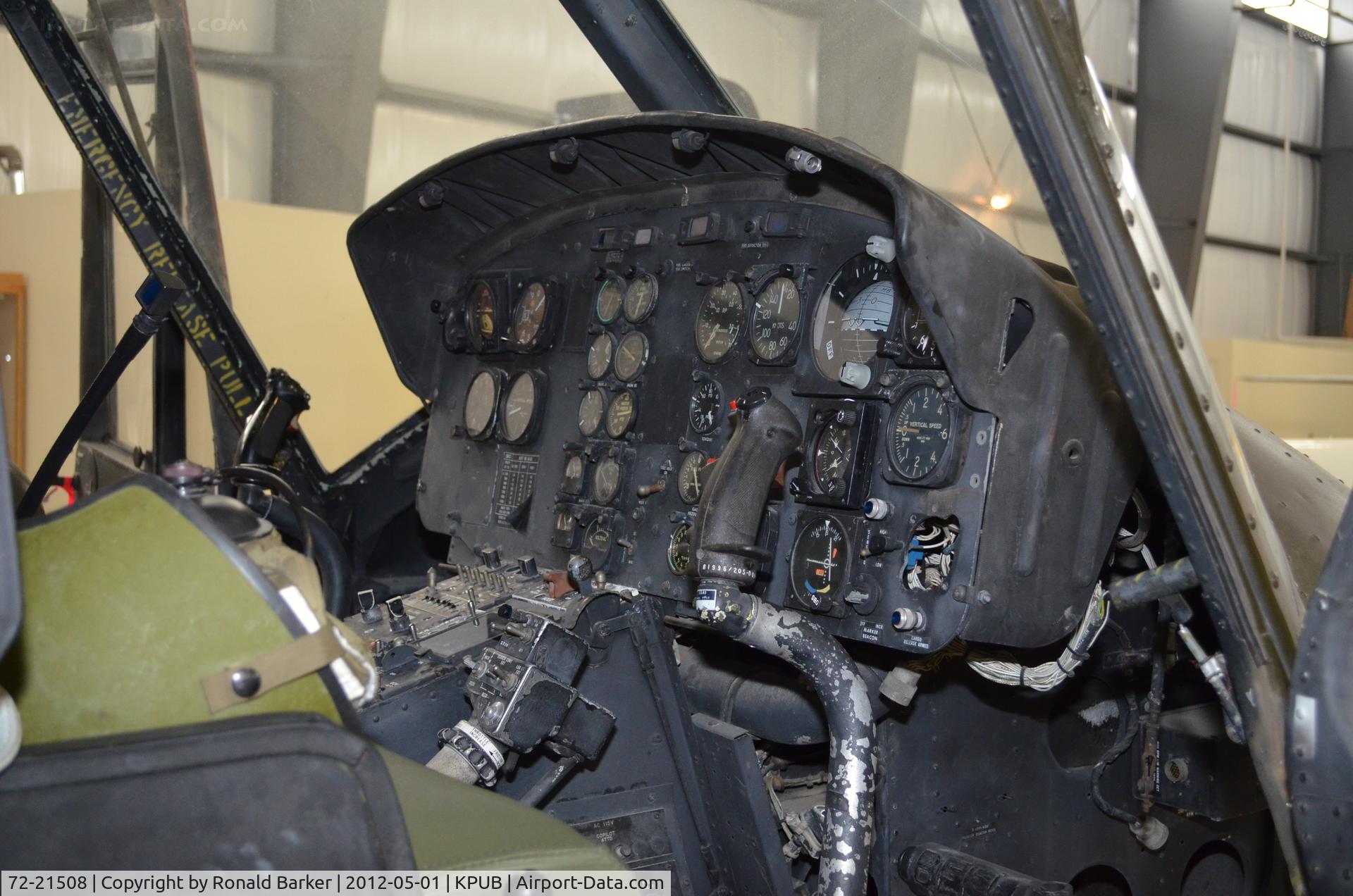 72-21508, 1972 Bell UH-1H Iroquois C/N 13207, Weisbrod Museum Pueblo