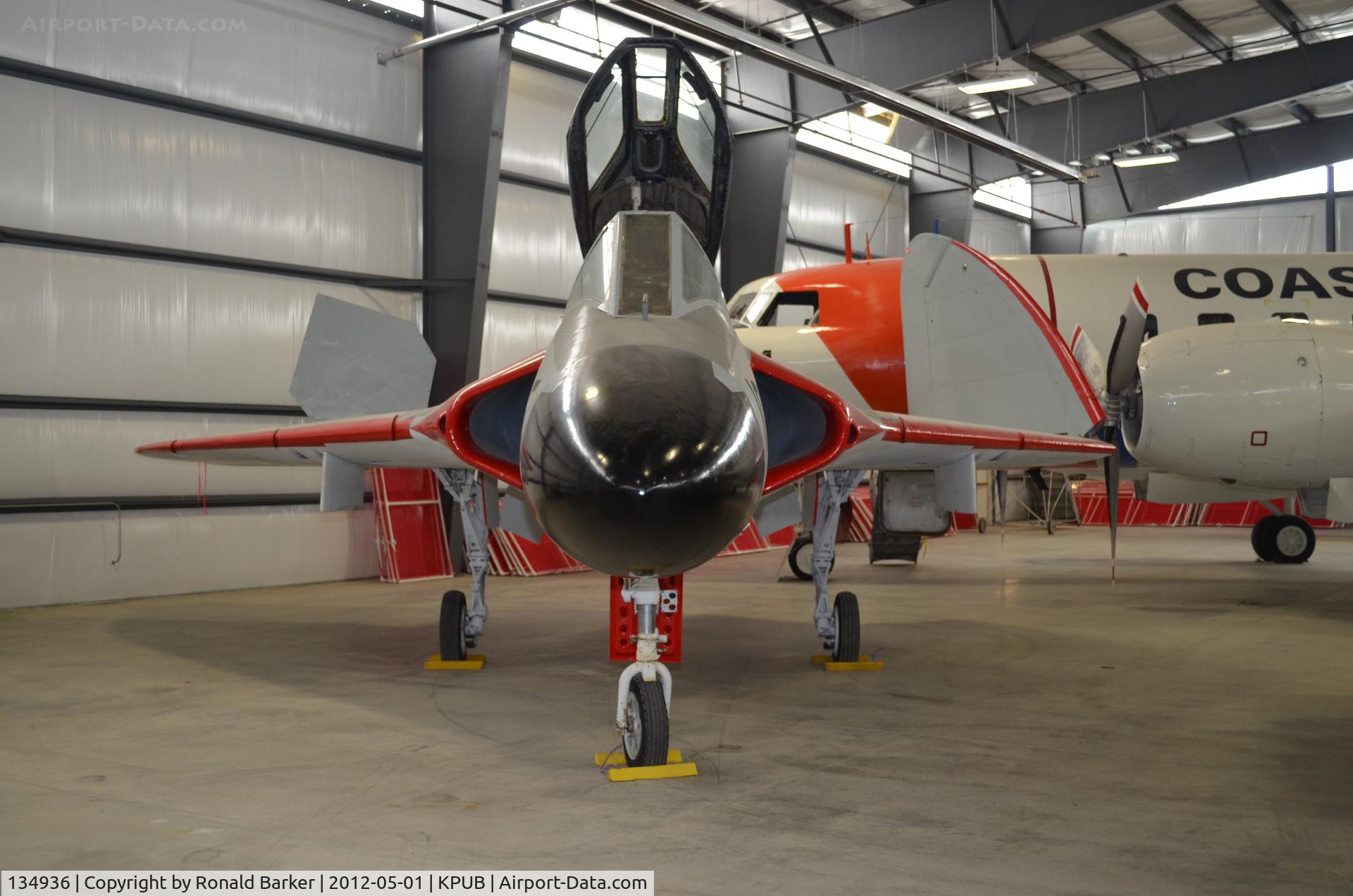 134936, Douglas F-6A Skyray C/N 10530, Weisbrod Museum Pueblo