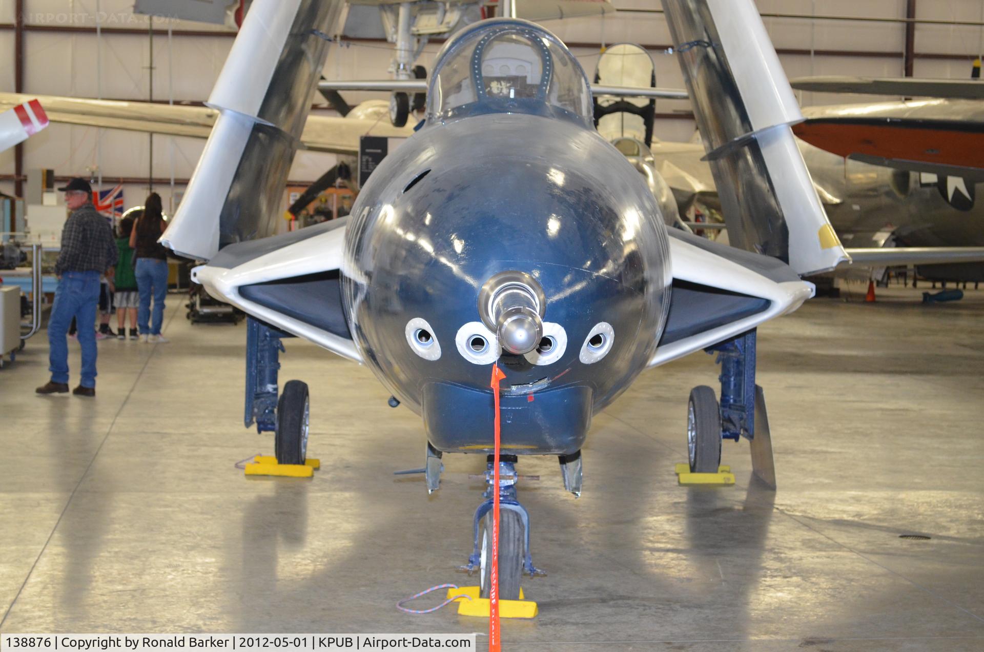 138876, Grumman F9F-6 Cougar C/N Not found 138876, Weisbrod Museum Pubelo