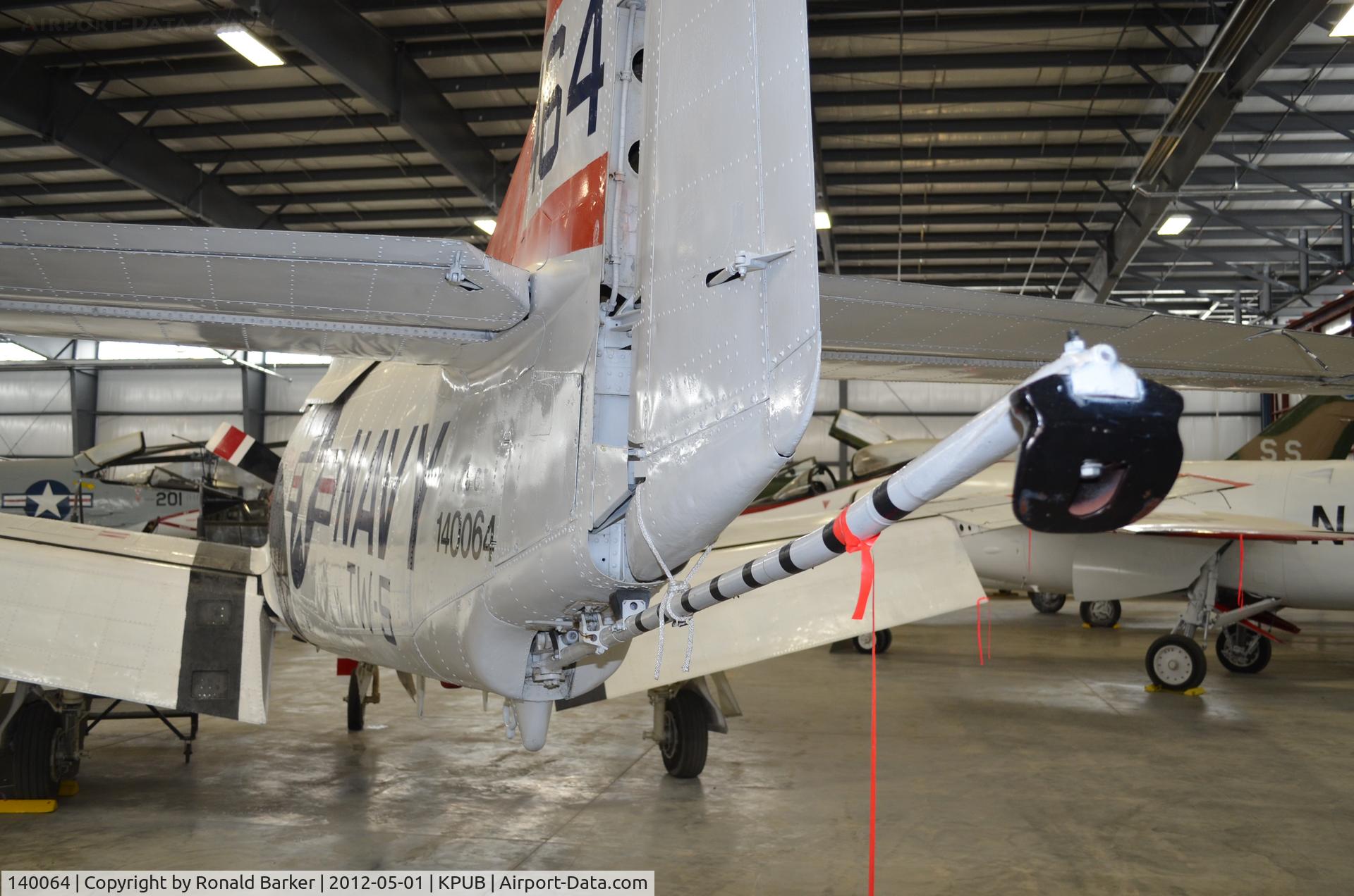 140064, North American T-28C Trojan Trojan C/N 226-12, Weisbrod Museum Pueblo
