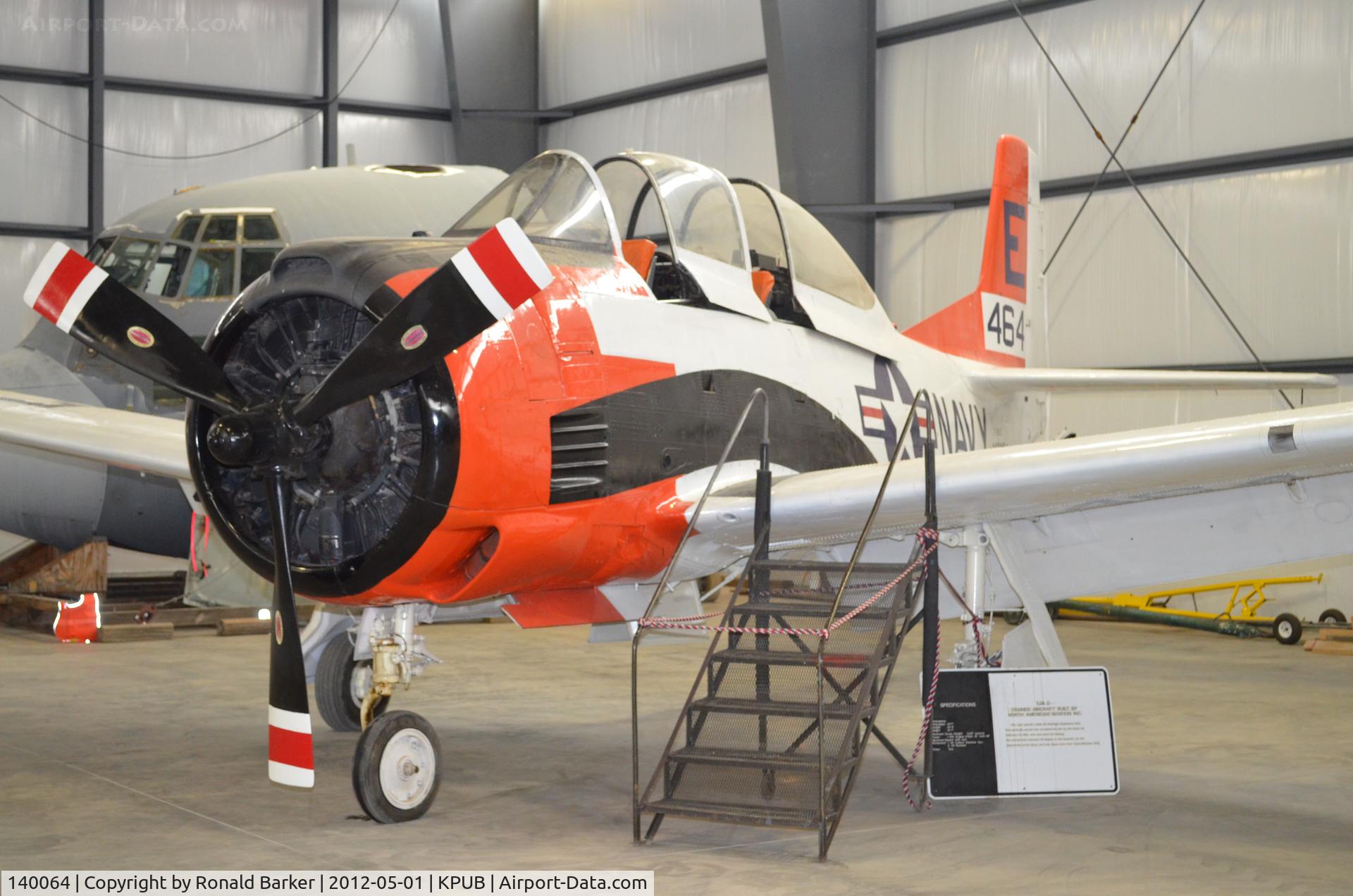 140064, North American T-28C Trojan Trojan C/N 226-12, Weisbrod Museum Pueblo