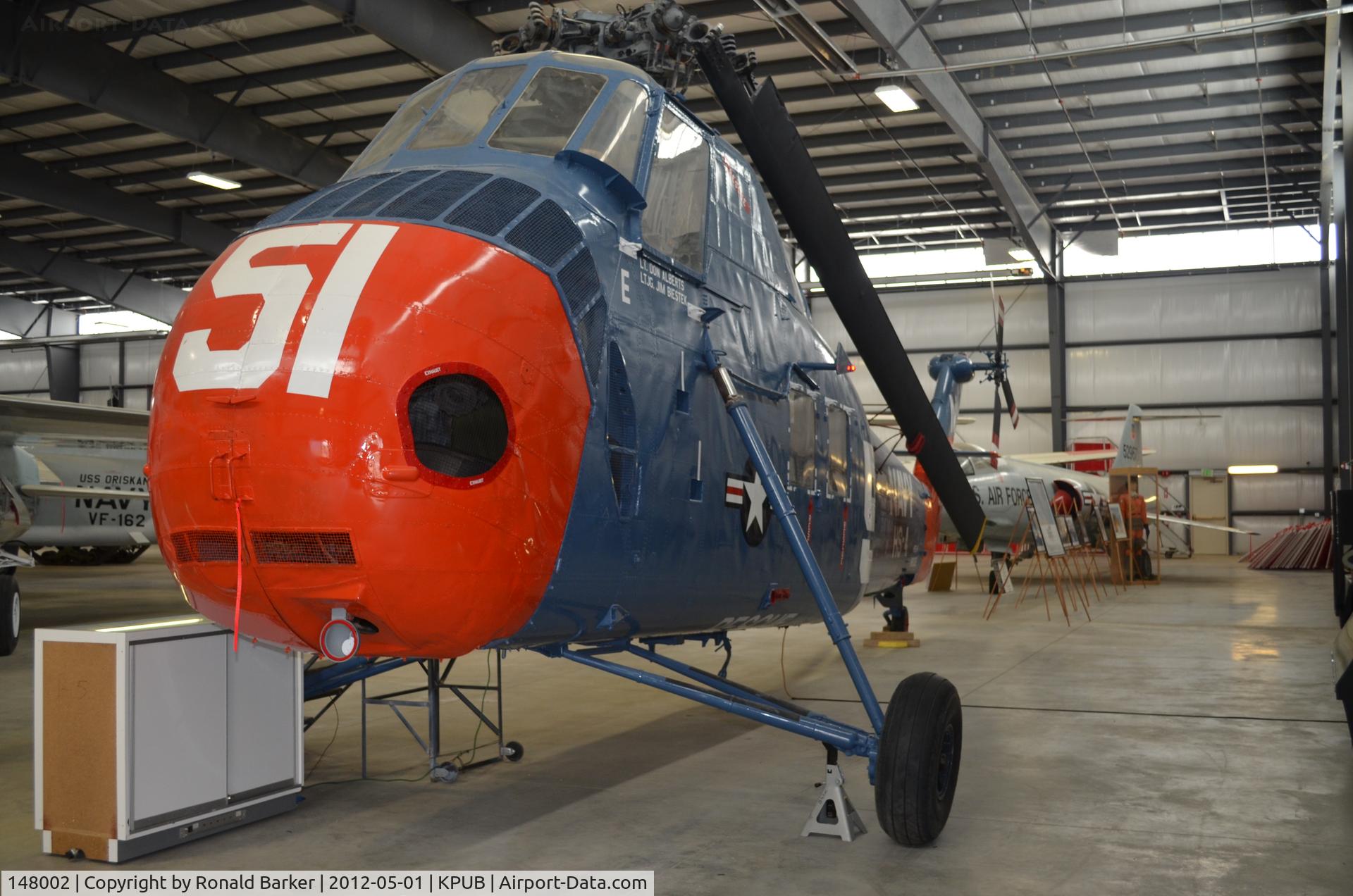 148002, Sikorsky SH-34J Seabat C/N 58-1254, Weisbrod Museum Pueblo