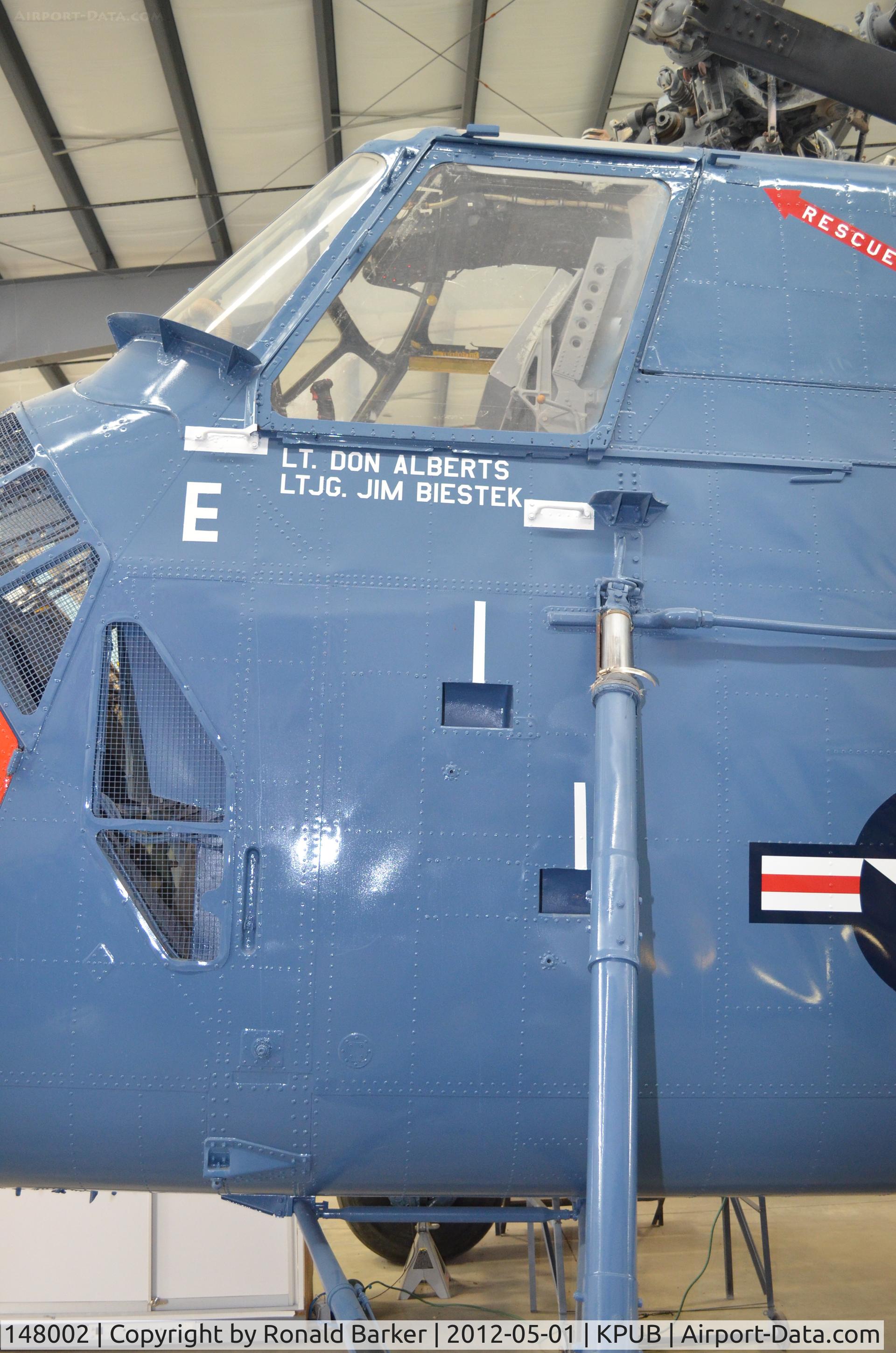 148002, Sikorsky SH-34J Seabat C/N 58-1254, Weisbrod Museum Pueblo
