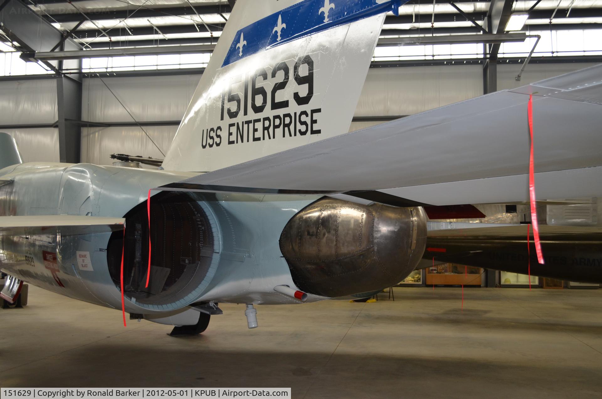151629, North American RA-5C Vigilante C/N NA283-35, Weisbrod Museum Pueblo