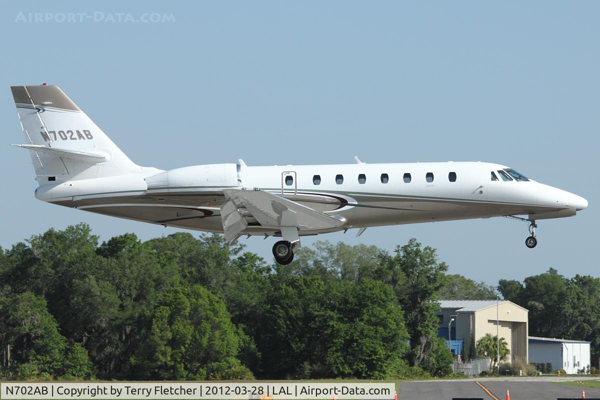 N702AB, 2008 Cessna 680 Citation Sovereign C/N 680-0258, At 2012 Sun N Fun