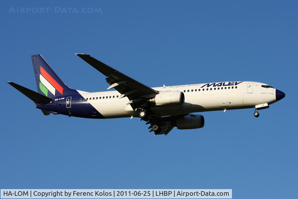 HA-LOM, 2004 Boeing 737-8Q8 C/N 30672, Ferihegy