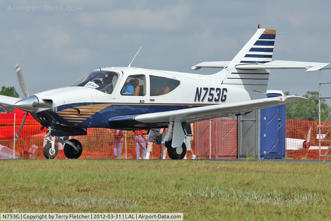 N753G, 1977 Rockwell International 112B Commander C/N 520, At 2012 Sun N Fun