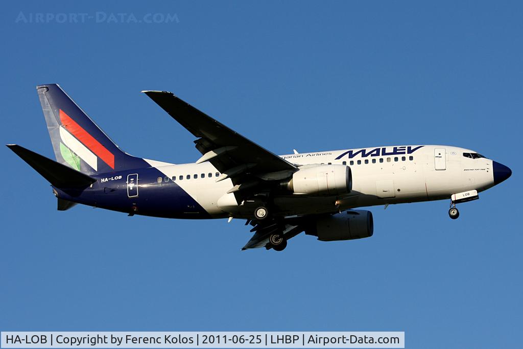 HA-LOB, 2003 Boeing 737-7Q8 C/N 29346, Ferihegy