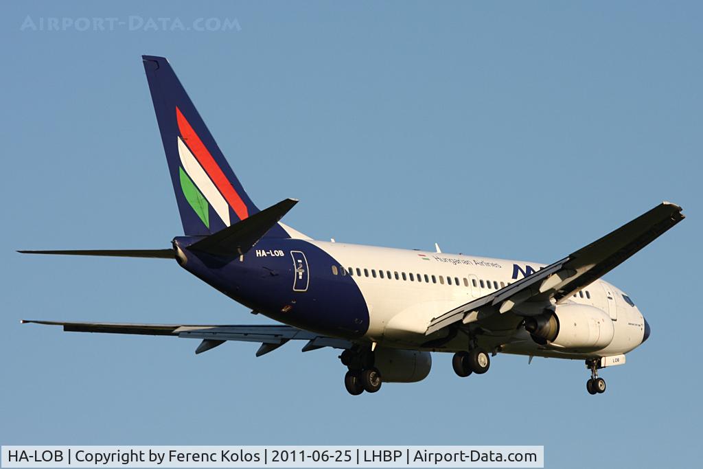 HA-LOB, 2003 Boeing 737-7Q8 C/N 29346, Ferihegy