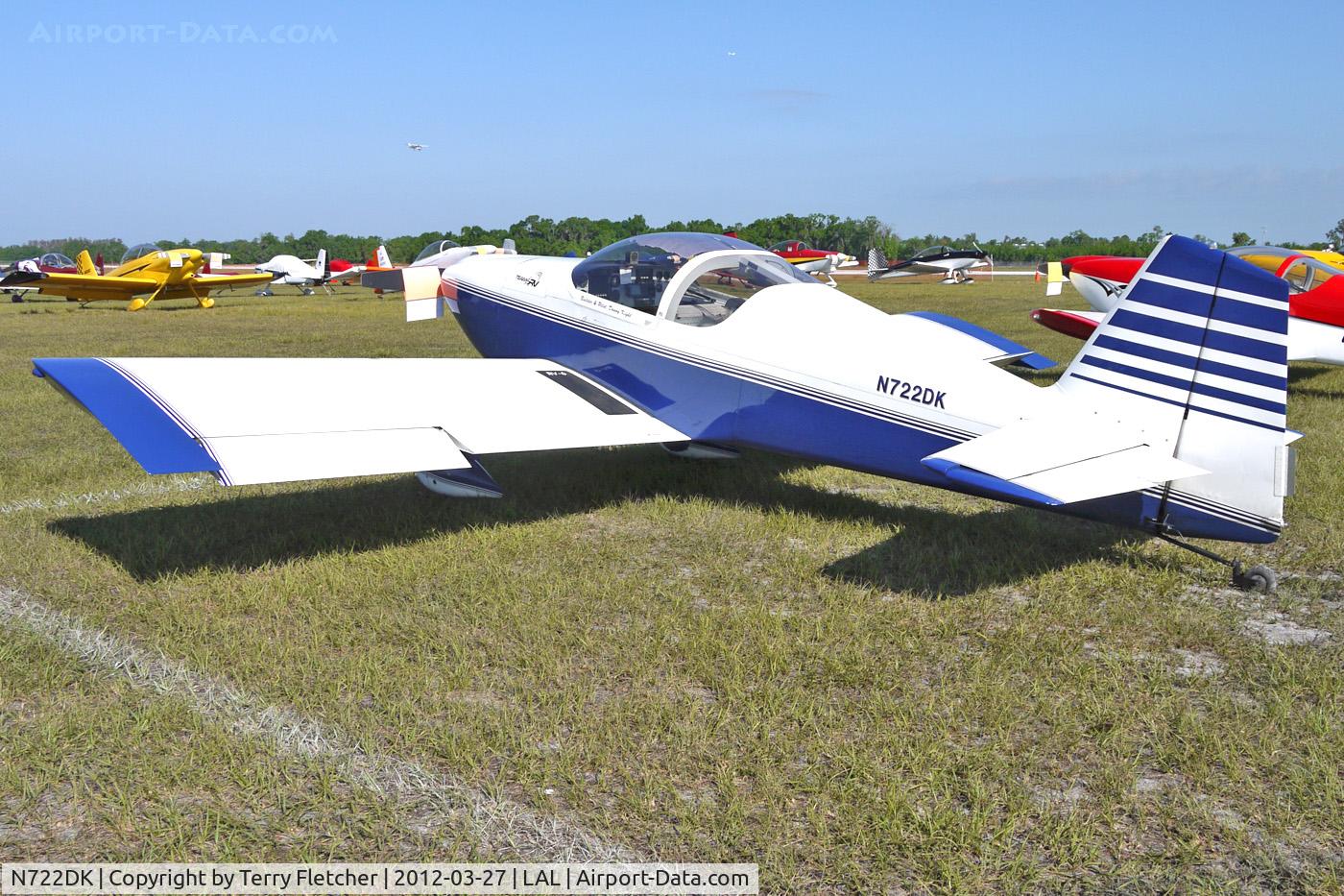 N722DK, 2002 Vans RV-6 C/N 24298, At 2012 Sun N Fun