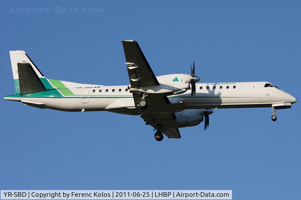 YR-SBD, 1993 Saab 2000 C/N 2000-004, Ferihegy