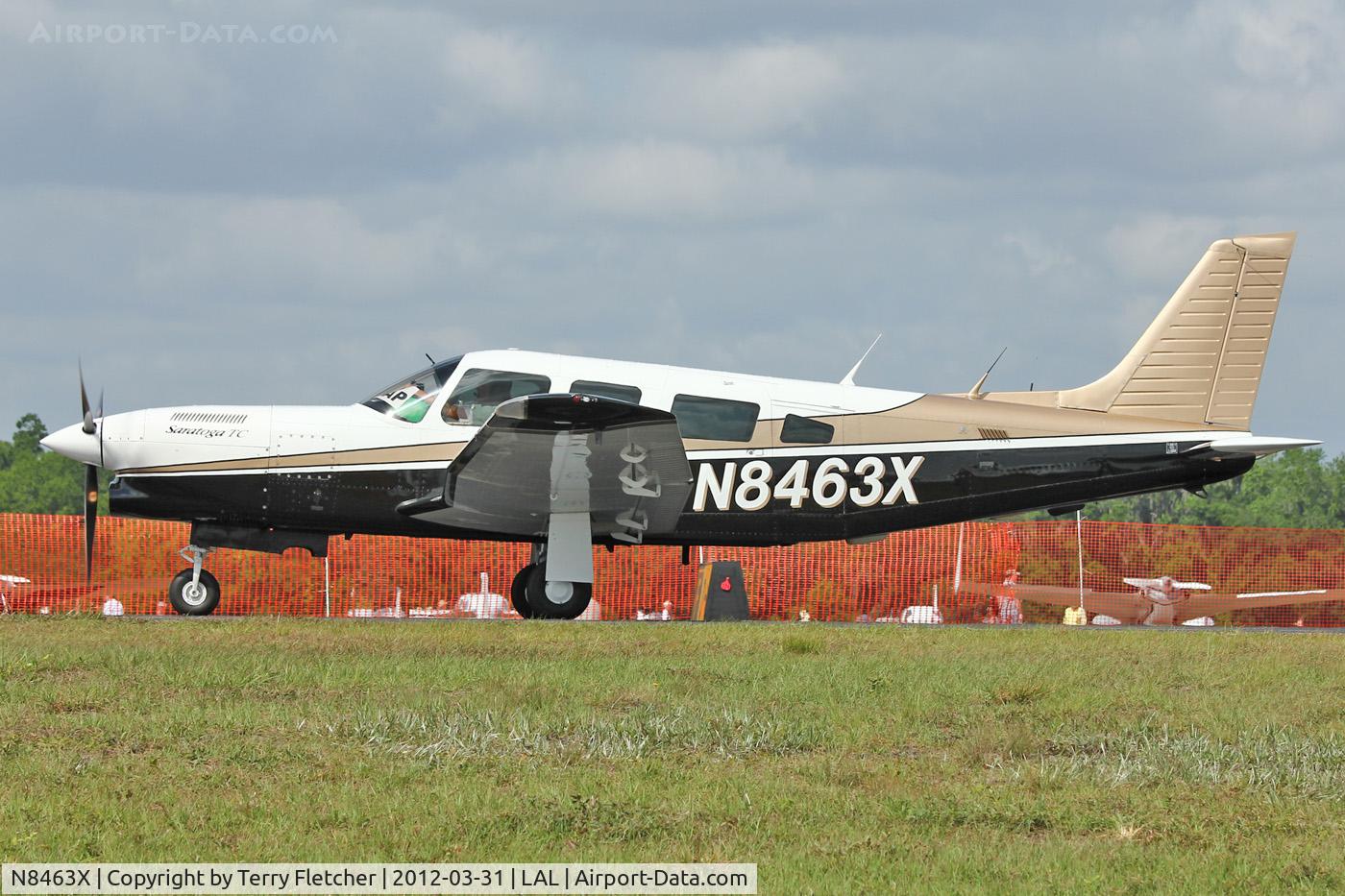 N8463X, 1981 Piper PA-32R-301T Turbo Saratoga C/N 32R-8229009, At 2012 Sun N Fun