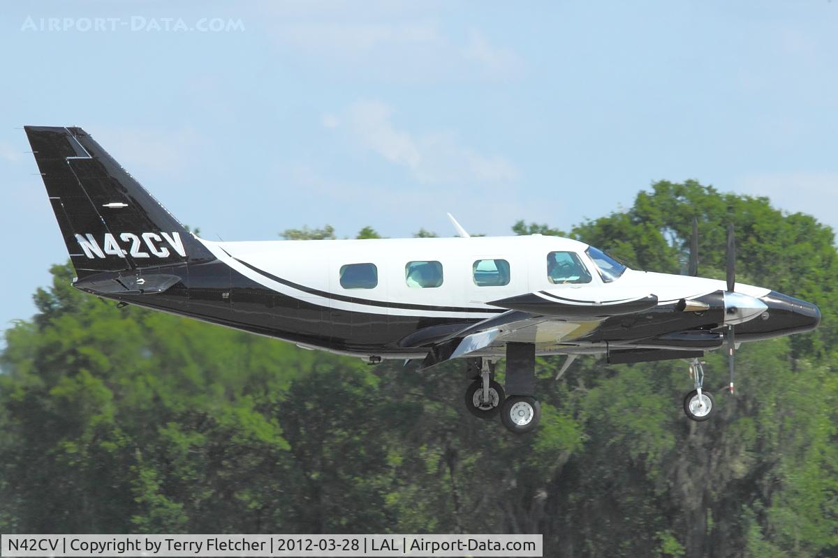 N42CV, 1980 Piper PA-31T C/N 31T-8020067, At 2012 Sun N Fun