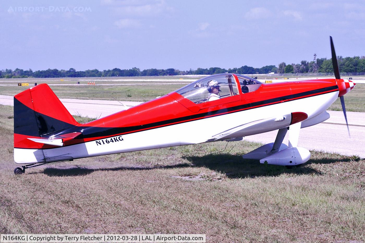 N164KG, Vans RV-6 C/N 60365, At 2012 Sun N Fun