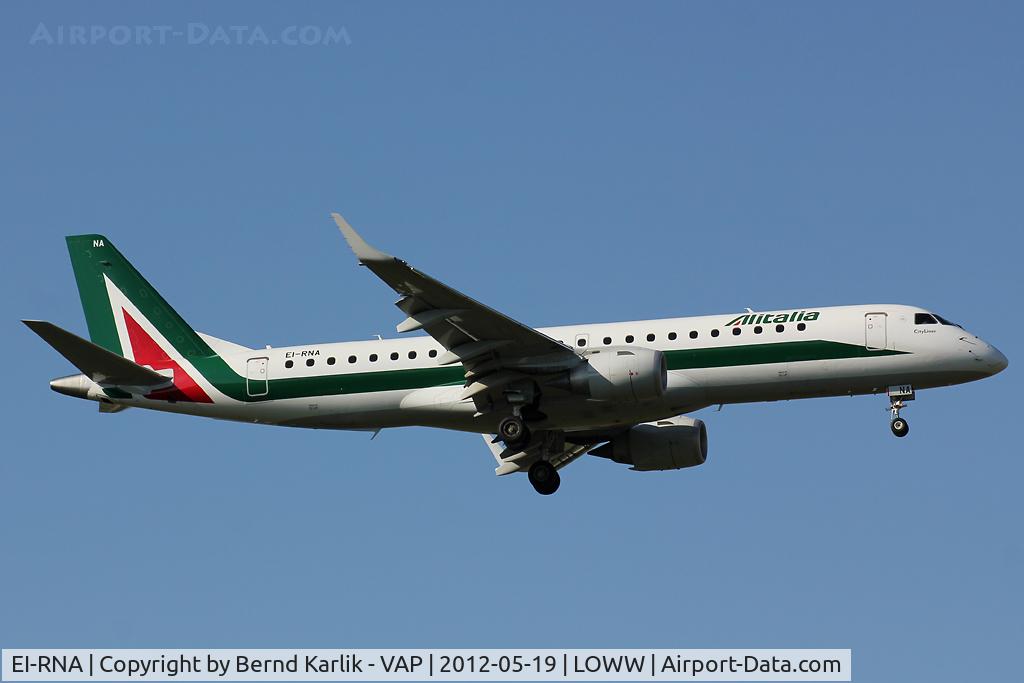 EI-RNA, 2011 Embraer 190LR (ERJ-190-100LR) C/N 19000470, Approaching Rwy 11