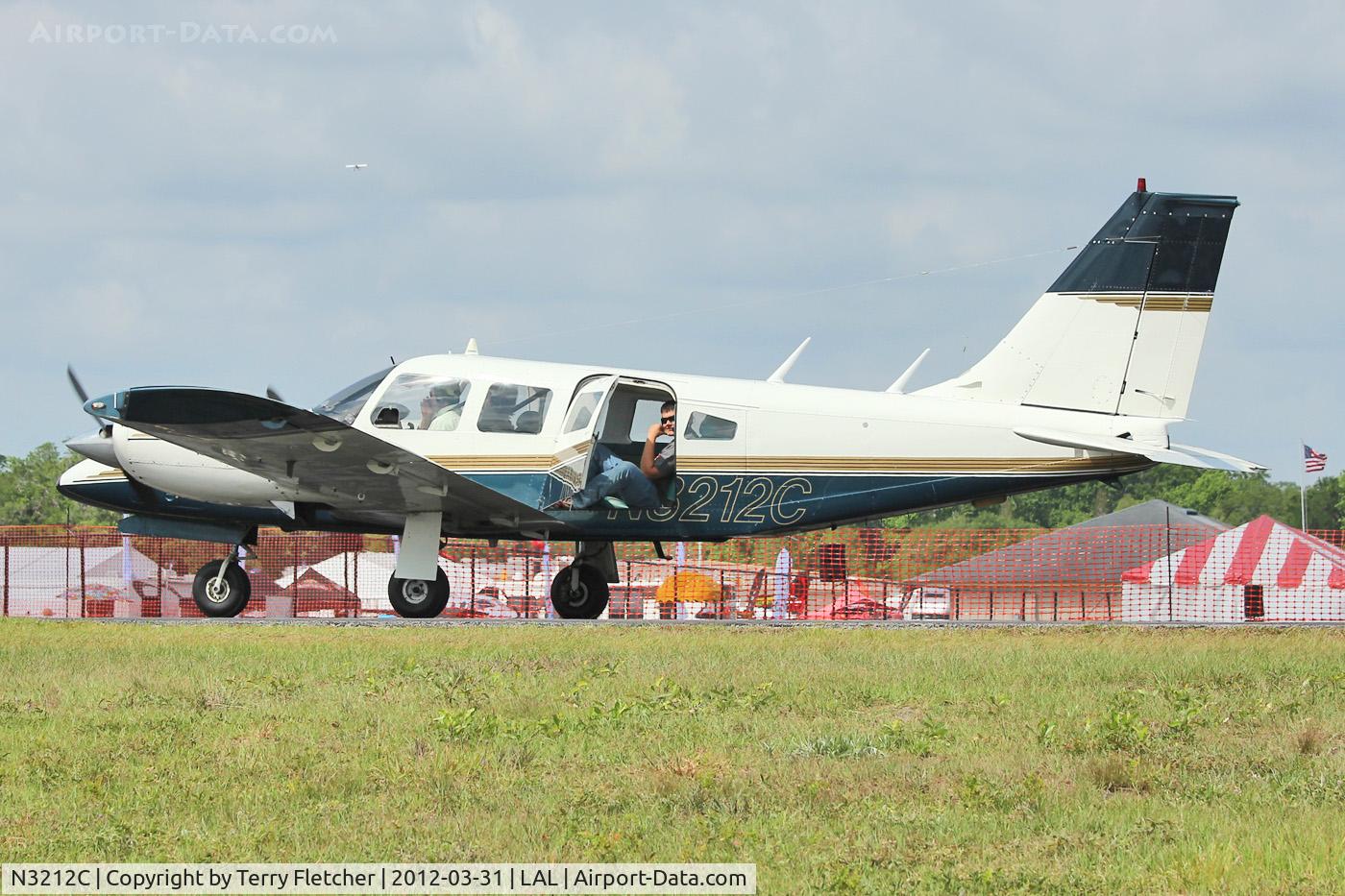 N3212C, 1969 Mooney M20F Executive C/N 670513, At 2012 Sun N Fun
