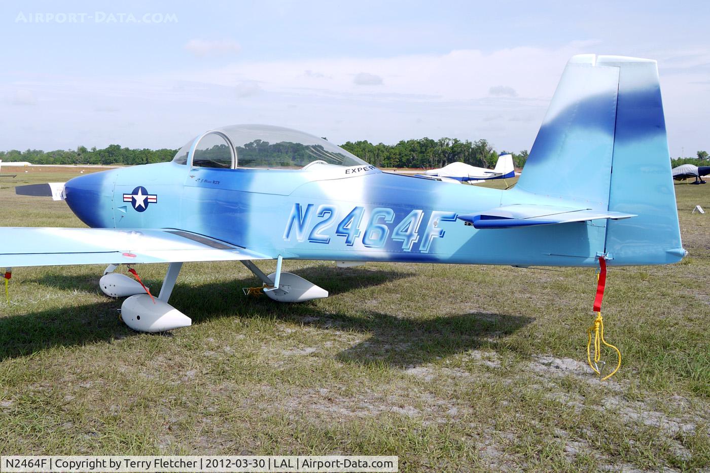 N2464F, 2008 Vans RV-8A C/N 82492, At 2012 Sun N Fun
