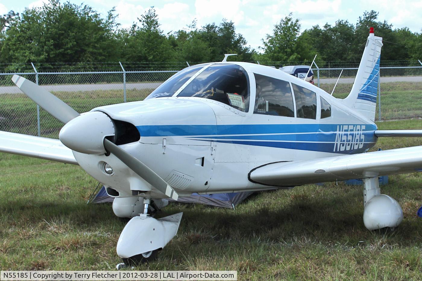 N55185, 1973 Piper PA-28-180 C/N 28-7305329, At 2012 Sun N Fun