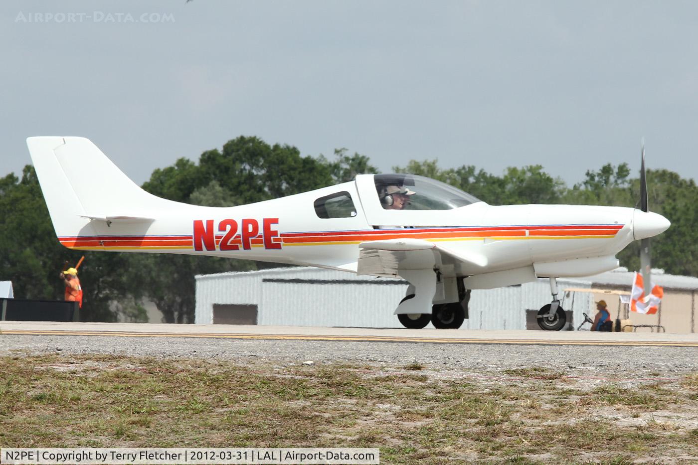 N2PE, Lancair 360 C/N 001 (N2PE), At 2012 Sun N Fun