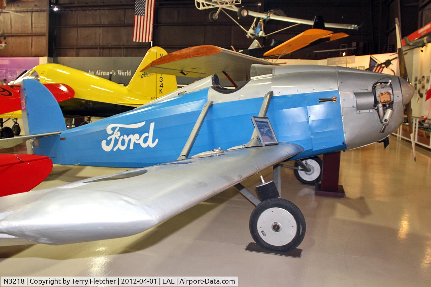 N3218, 1994 Ford Flivver Replica C/N FAHS-2, Displayed at Florida Air Museum