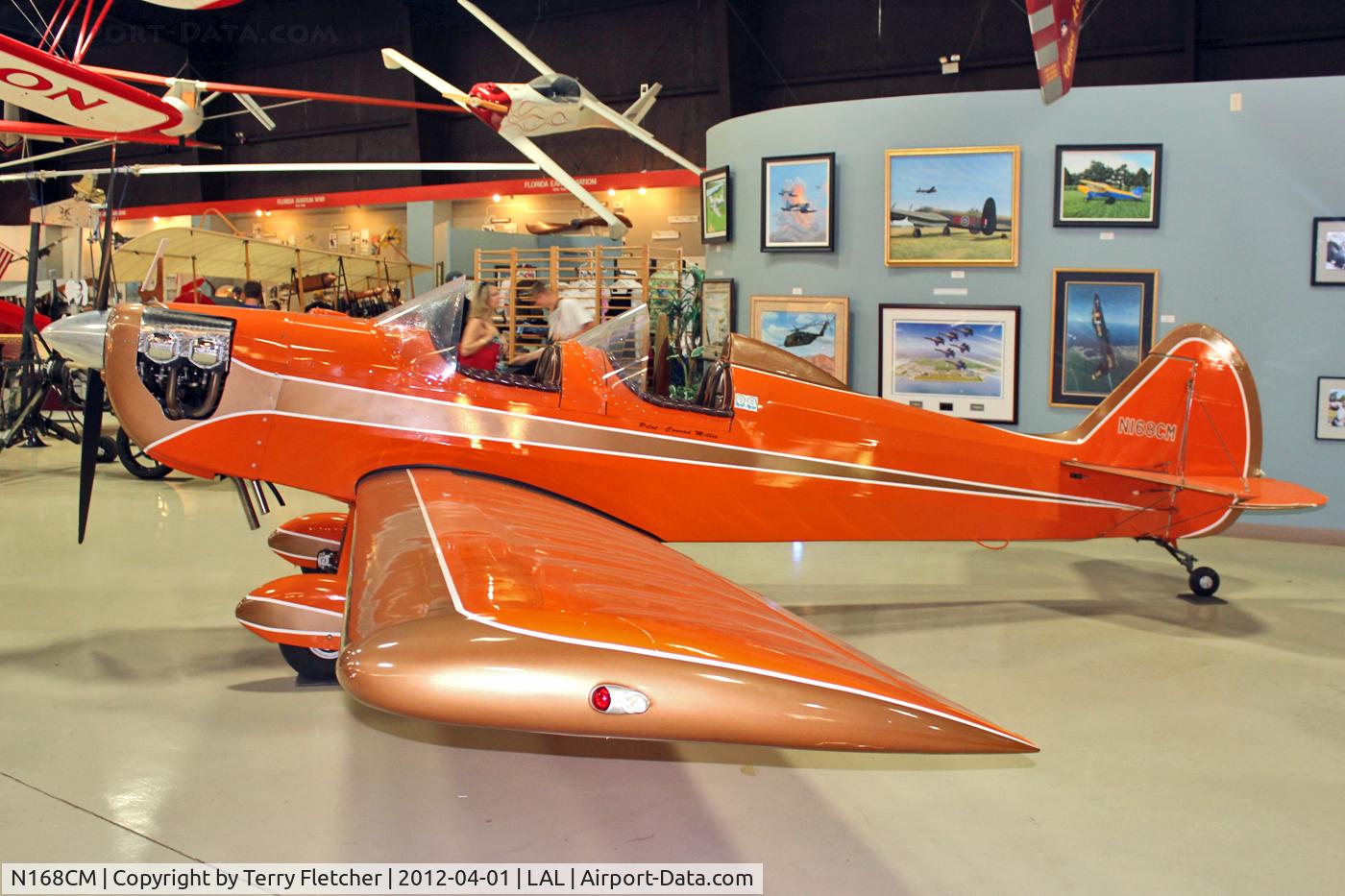 N168CM, 1994 Anglin Spacewalker II C/N SW291-F023, Displayed at Florida Air Museum
