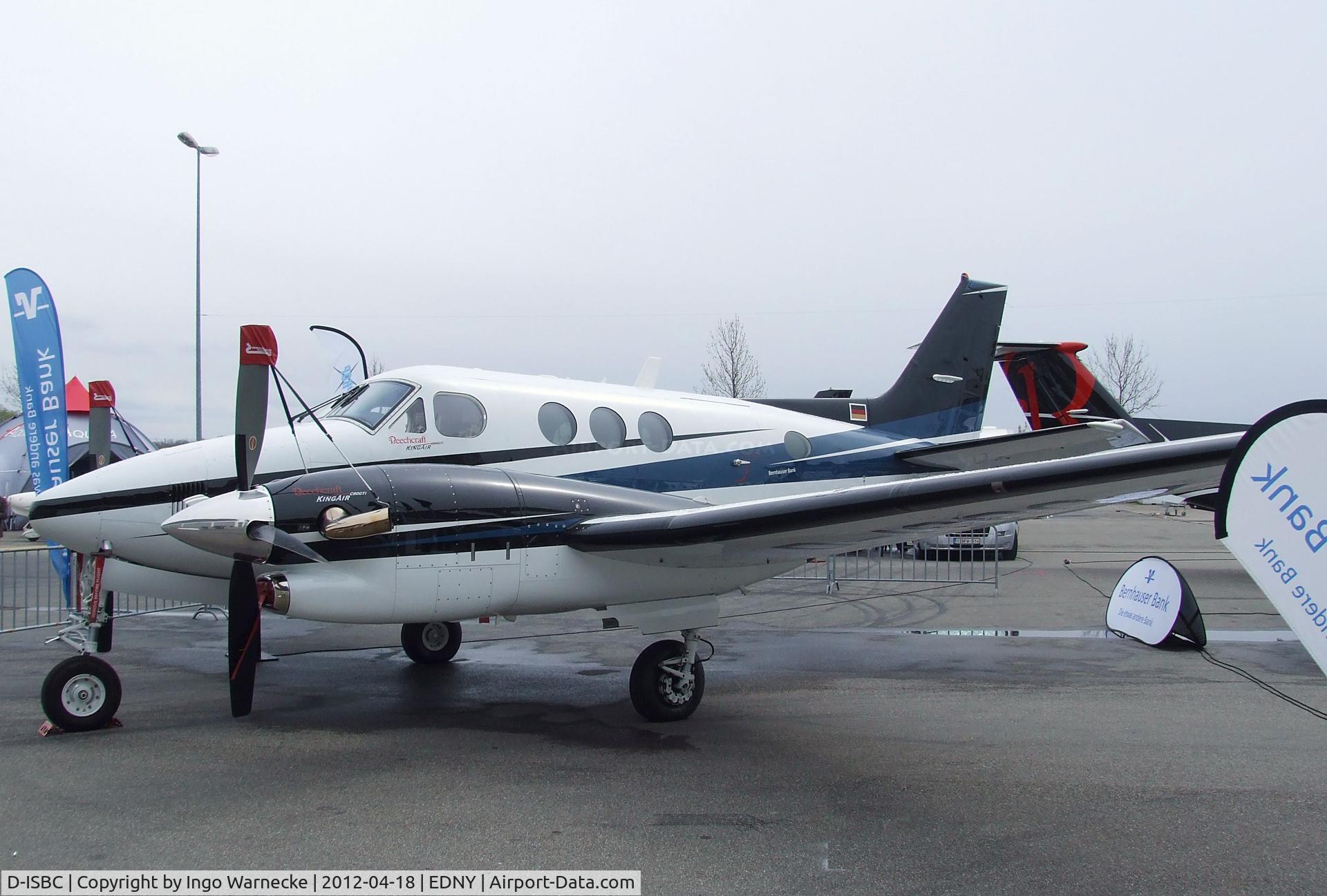 D-ISBC, 2009 Hawker Beechcraft C90GTI King Air C/N LJ-1935, Hawker Beechcraft C90GTI King Air at the AERO 2012, Friedrichshafen