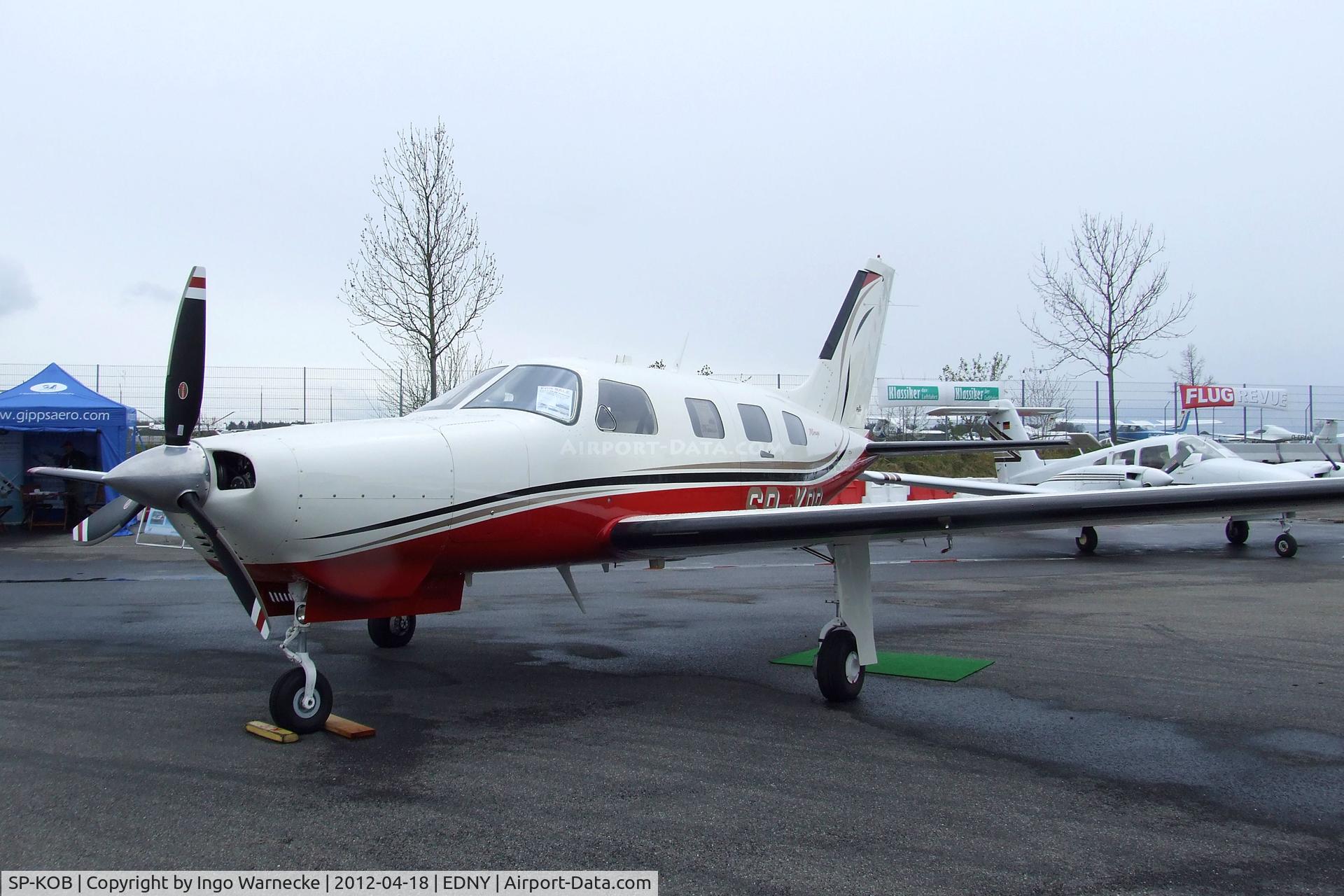 SP-KOB, 2006 Piper PA-46-350P Malibu Mirage C/N 4636395, Piper PA-46-350P Malibu Mirage at the AERO 2012, Friedrichshafen