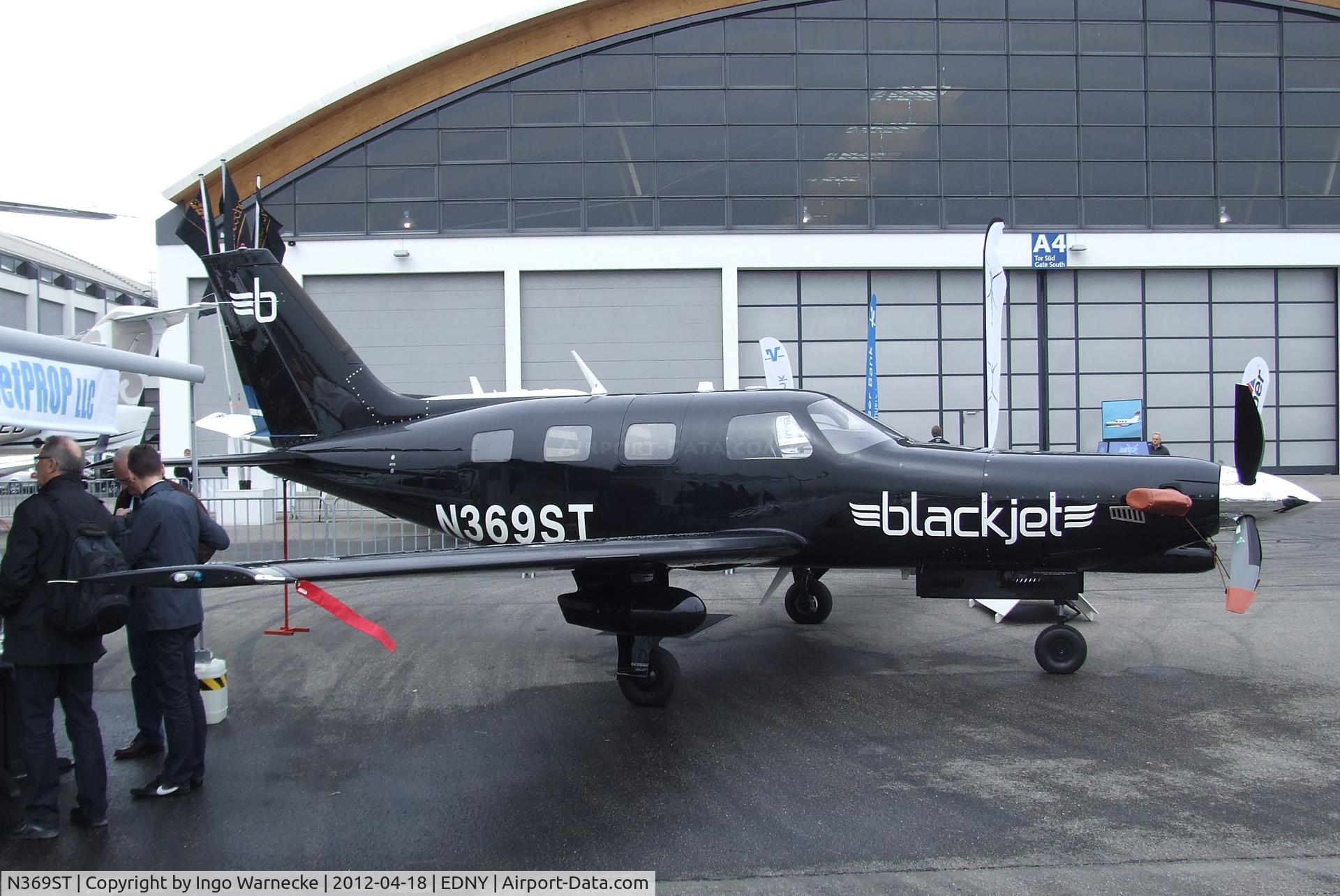N369ST, 2006 Piper PA-46-350P Malibu Mirage C/N 4636396, Piper PA-46-350P converted to JetProp DLX at the AERO 2012, Friedrichshafen