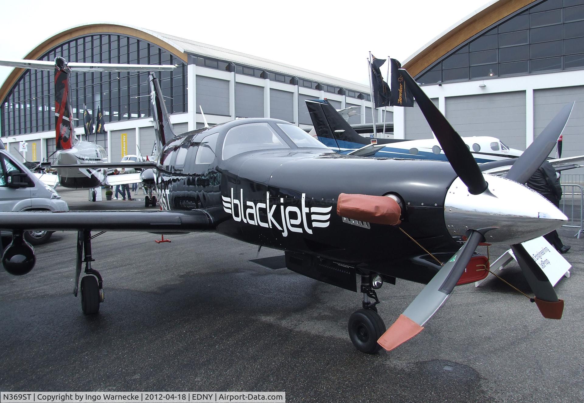 N369ST, 2006 Piper PA-46-350P Malibu Mirage C/N 4636396, Piper PA-46-350P converted to JetProp DLX at the AERO 2012, Friedrichshafen
