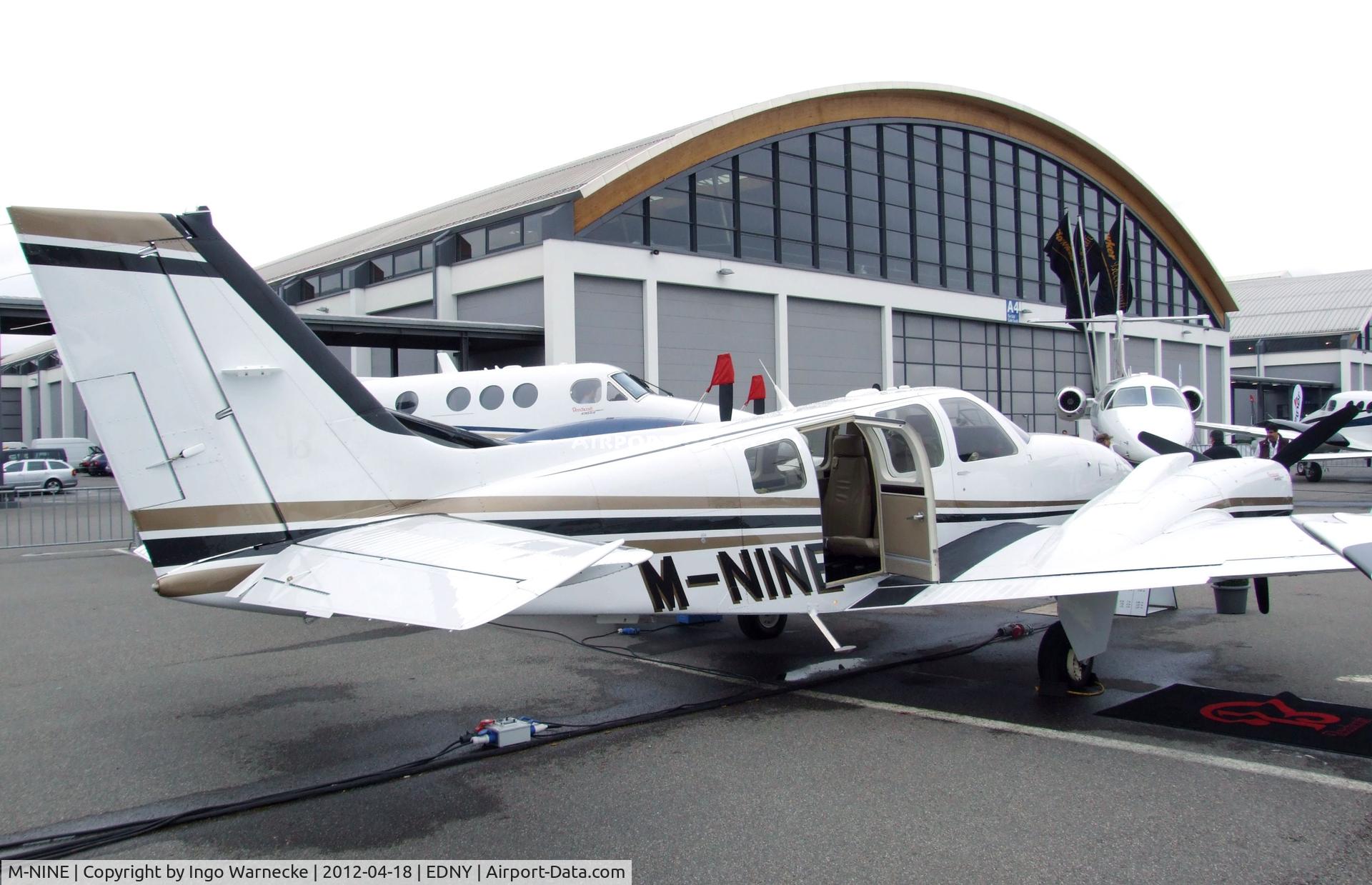 M-NINE, 2007 Beechcraft G58 C/N TH-2203, Beechcraft 58G Baron at the AERO 2012, Friedrichshafen
