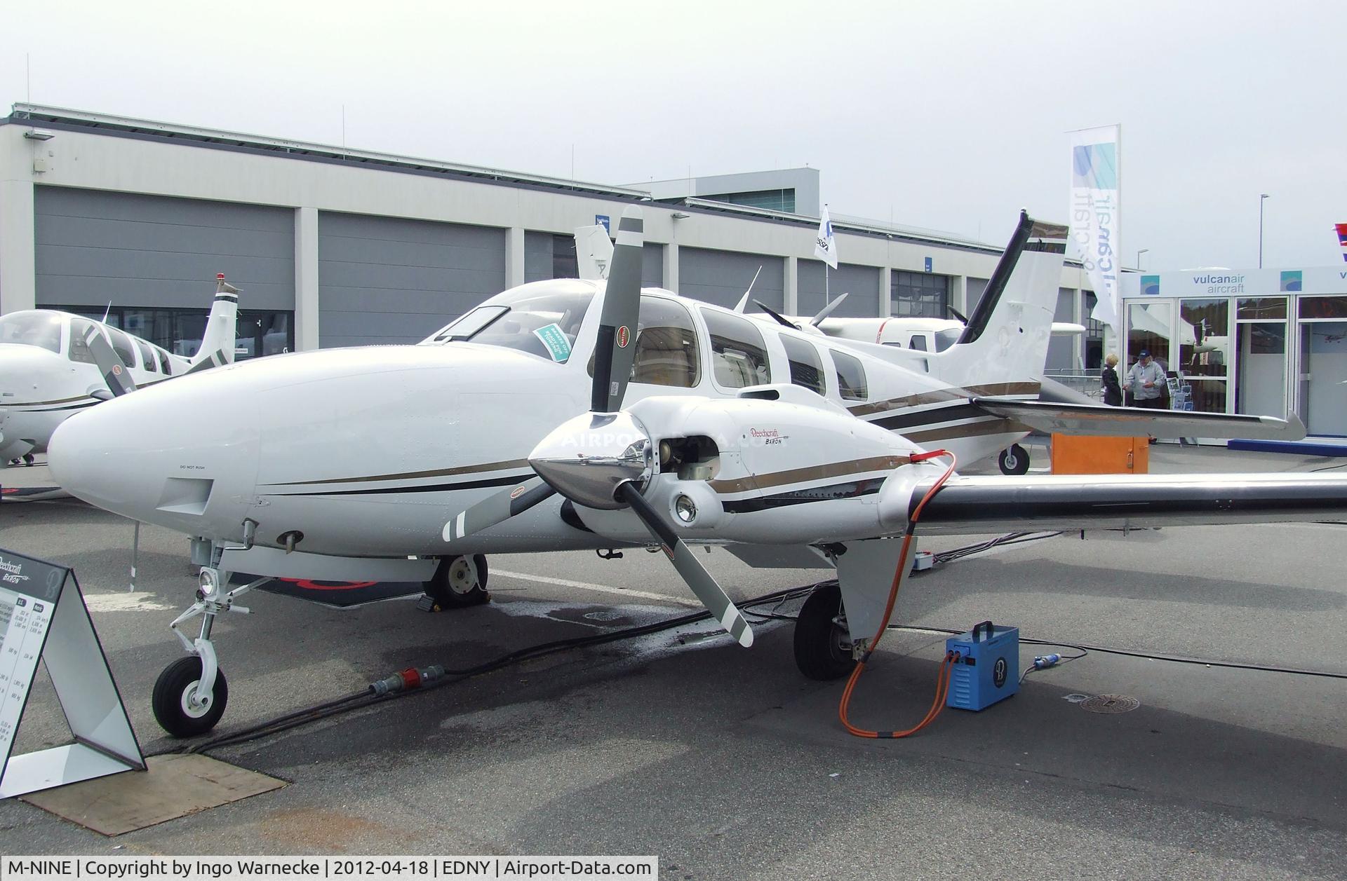 M-NINE, 2007 Beechcraft G58 C/N TH-2203, Beechcraft 58G Baron at the AERO 2012, Friedrichshafen
