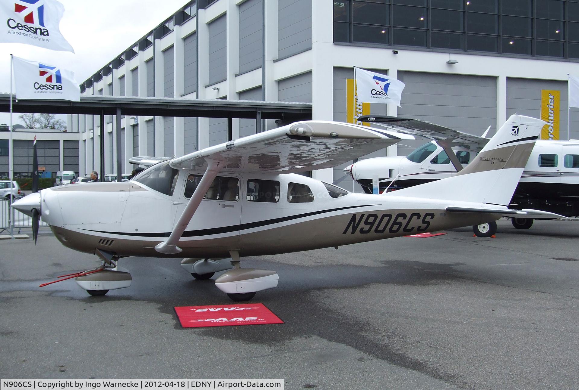 N906CS, 2011 Cessna T206H Turbo Stationair C/N T20609000, Cessna T206H Turbo Stationair at the AERO 2012, Friedrichshafen