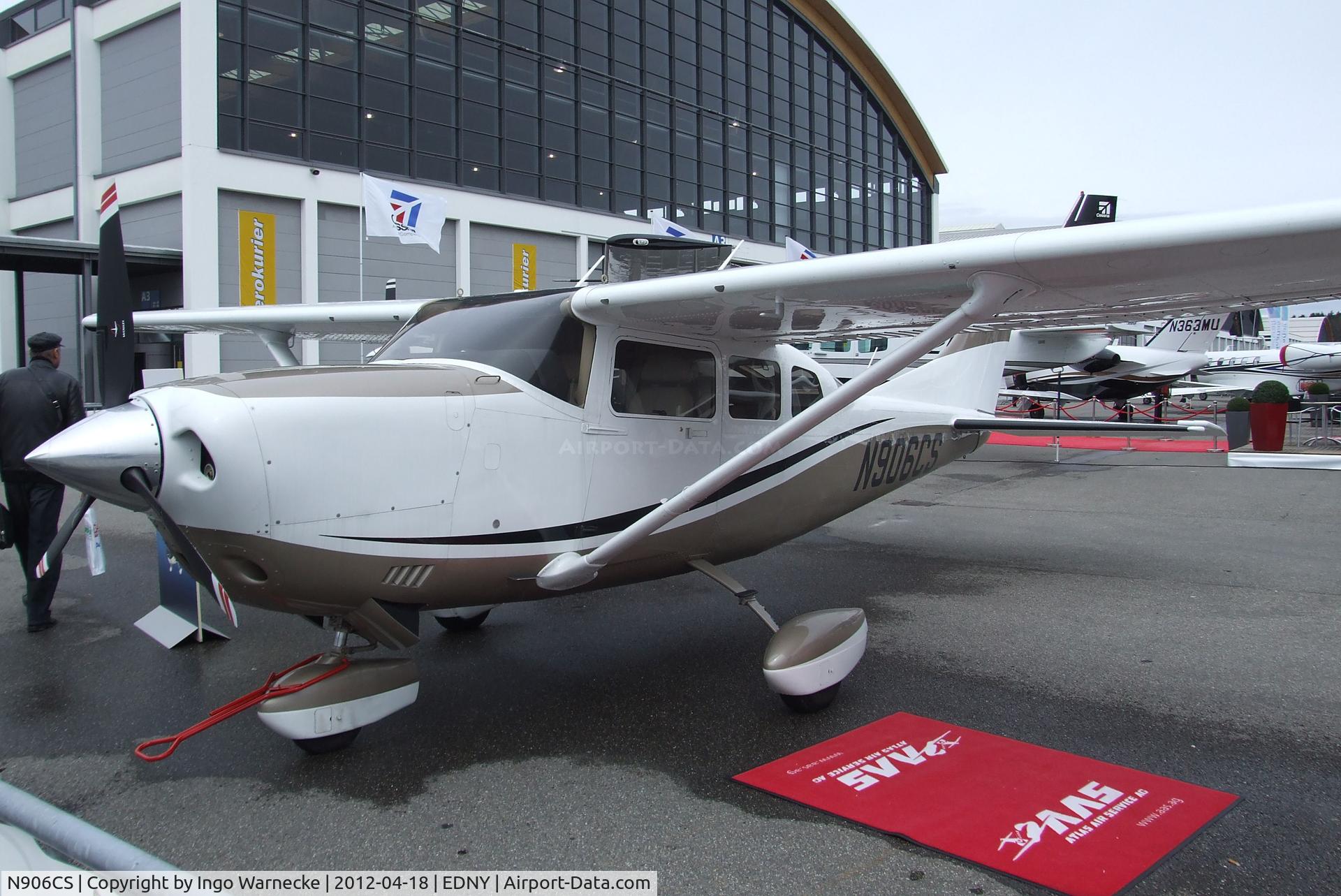 N906CS, 2011 Cessna T206H Turbo Stationair C/N T20609000, Cessna T206H Turbo Stationair at the AERO 2012, Friedrichshafen