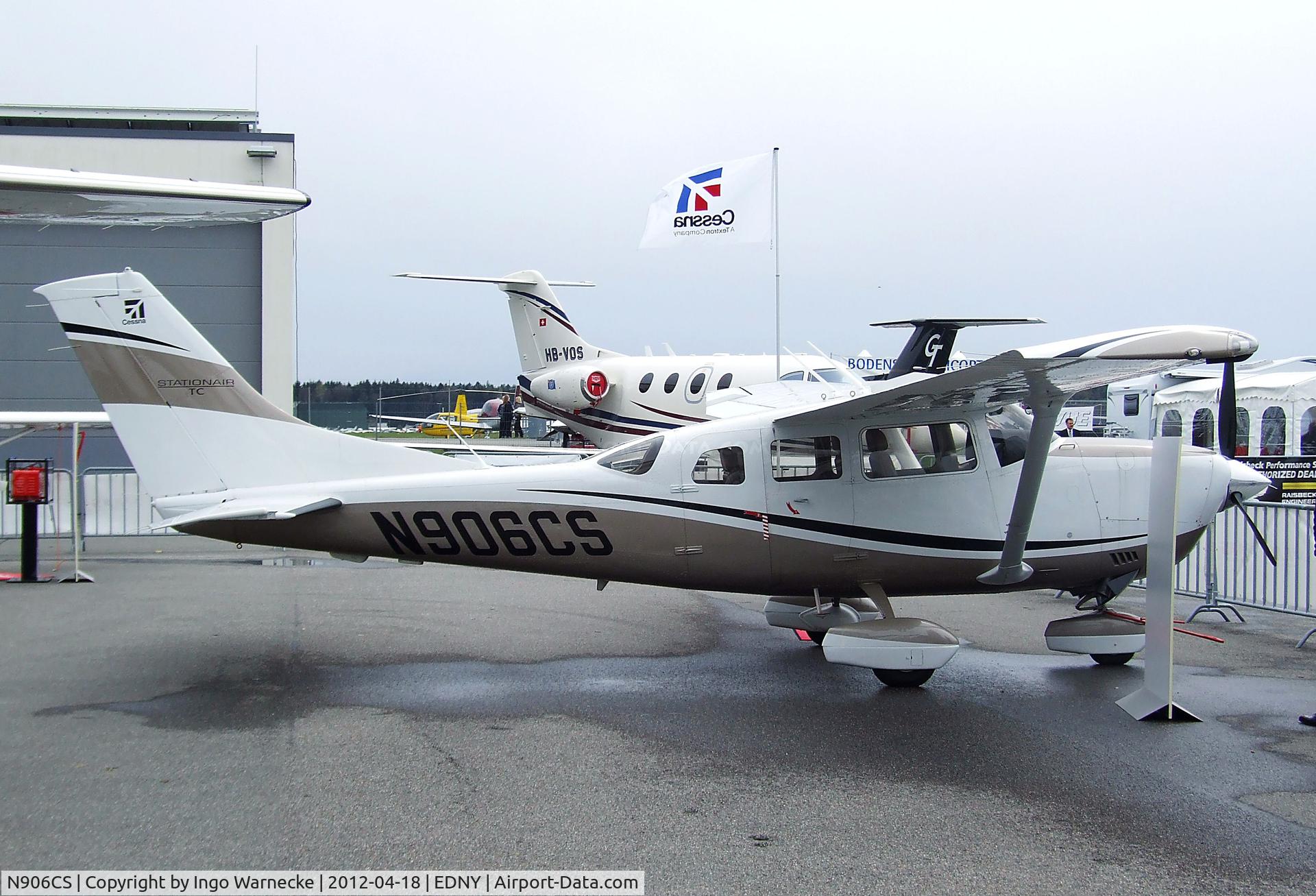 N906CS, 2011 Cessna T206H Turbo Stationair C/N T20609000, Cessna T206H Turbo Stationair at the AERO 2012, Friedrichshafen
