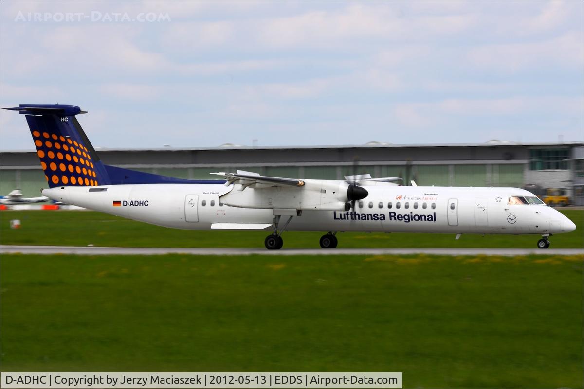 D-ADHC, 2001 De Havilland Canada DHC-8-402Q Dash 8 C/N 4045, DHC-8-402Q Dash 8