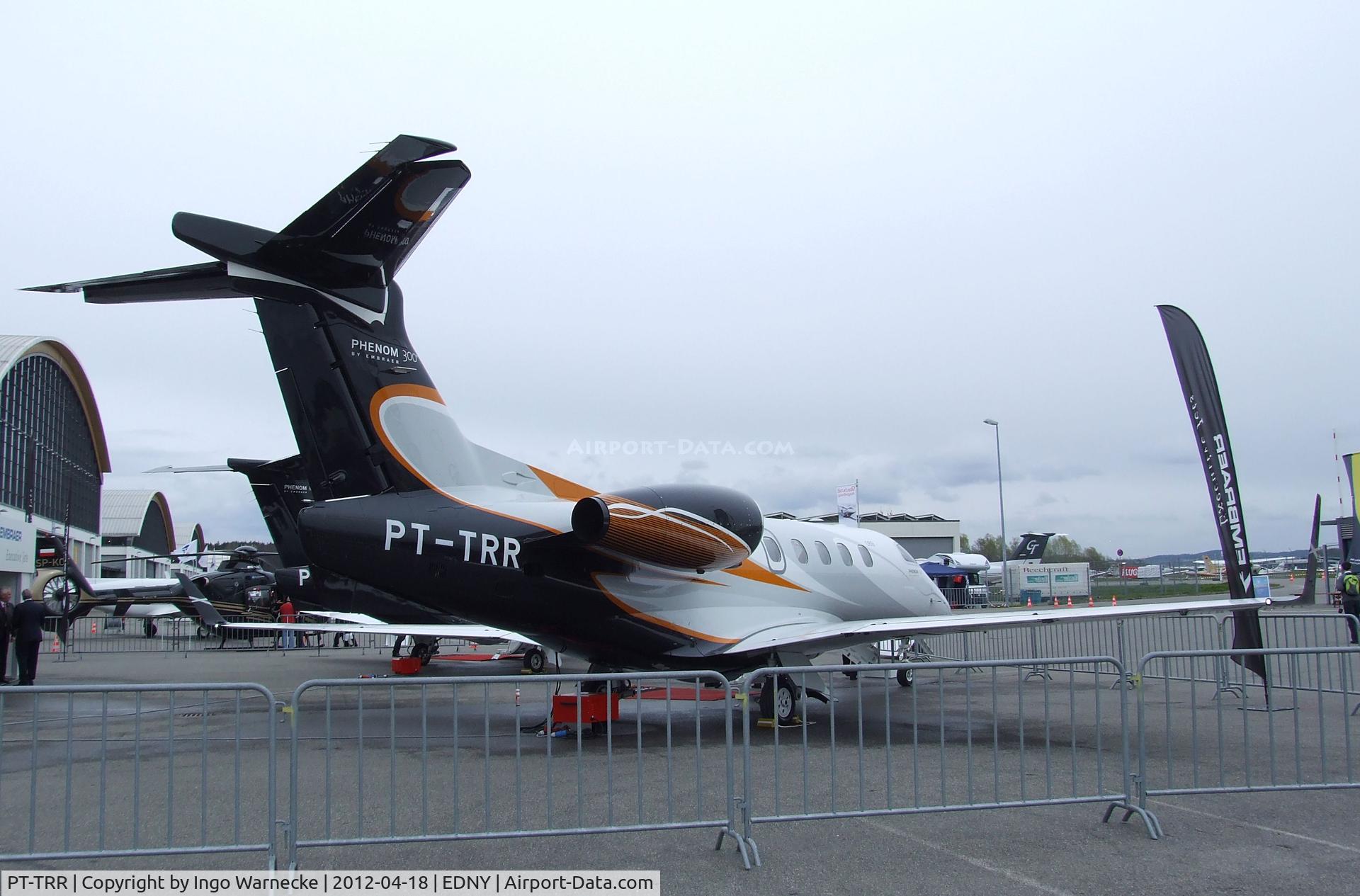 PT-TRR, 2012 Embraer EMB-505 Phenom 300 C/N 50500089, EMBRAER EMB-505 Phenom 300 at the AERO 2012, Friedrichshafen