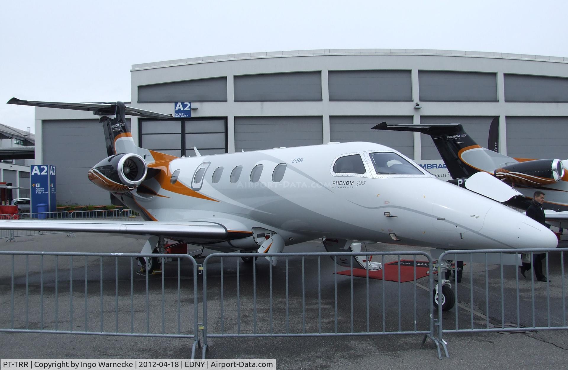 PT-TRR, 2012 Embraer EMB-505 Phenom 300 C/N 50500089, EMBRAER EMB-505 Phenom 300 at the AERO 2012, Friedrichshafen