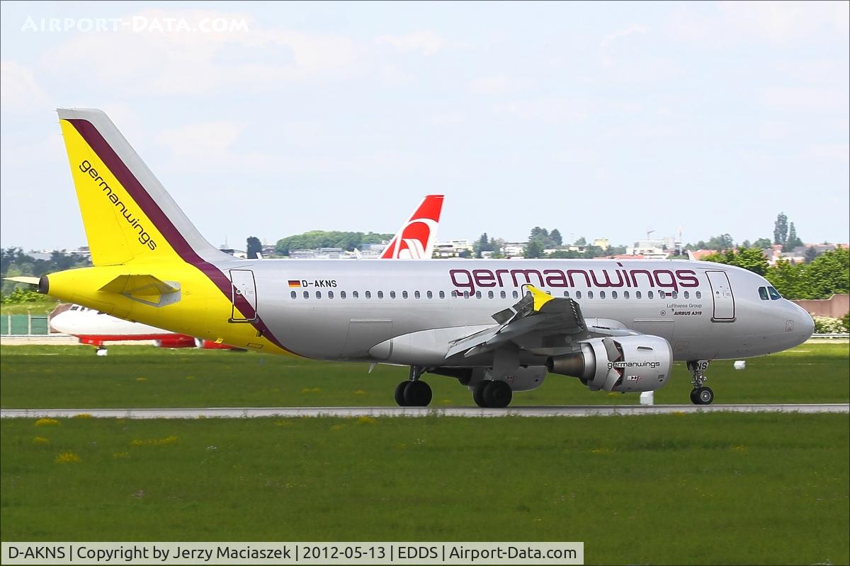 D-AKNS, 2000 Airbus A319-112 C/N 1277, Airbus A319-112